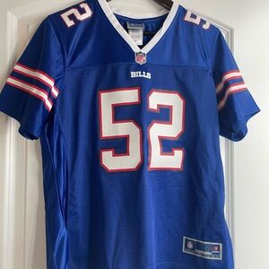 NFL Buffalo Bills Jersey with Red and White Accents M